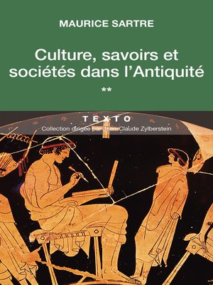 cover image of Culture, savoirs et sociétés dans l'Antiquité